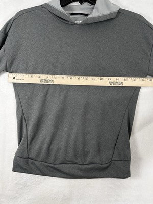 The North Face Crop Hoodie XS Gray Cropped Top Womens