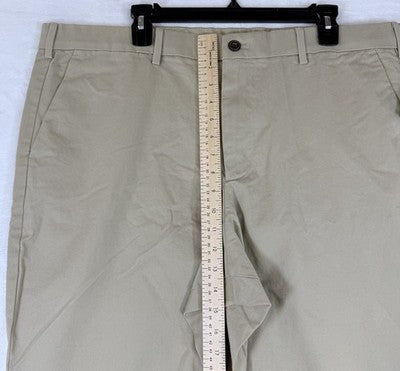Gap Khaki Pants Men 40x32 Performance Straight Leg Tan Beige New NWT