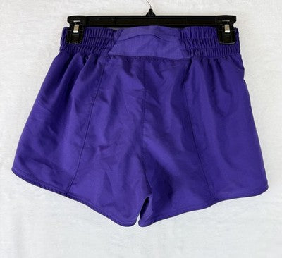 Nike Womens One Shorts XS Dri-FIT Mid Rise 3" Brief Lined Shorts Purple New NWT