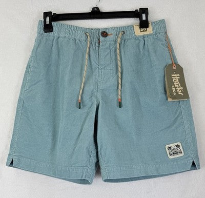 Howler Brother Shorts 30 Pressure Drop Cord 7” Mens Bros New NWT Turquoise Blue