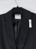 Old Navy Blazer Women Medium Black Jacket Classic Stretch New NWT