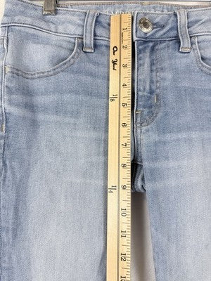 American Eagle Jeans 4 Womens Jeggings Light Blue Skinny