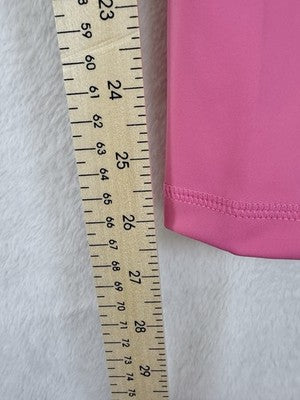 Aja Wilson Leggings XL Womens Asymmetric Mid Rise One Leg Basketball Pink New