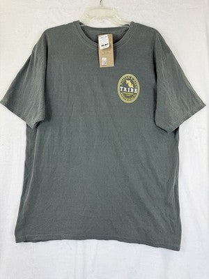 William And Mary Shirt Large Tribe Short Sleeve Mens Pigment Dyed New NWT