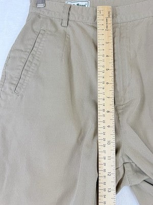 Vintage LL Bean Pants Womens 8 Khakis Pleated High Rise 80s Hipster