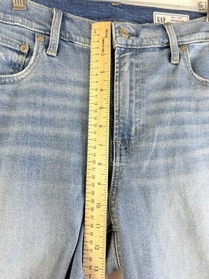 Gap Vintage Slim Mid Rise Jeans 34 18 Women Light Blue Wash New NWT