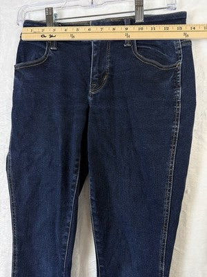 M Jeans By Maurices Mid Rise XS Short Blue Denim Womens