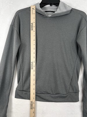 The North Face Crop Hoodie XS Gray Cropped Top Womens