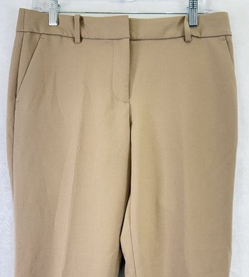 Talbots Hampshire Ankle Pants 6 Petite Rattan Beige Womens 6P