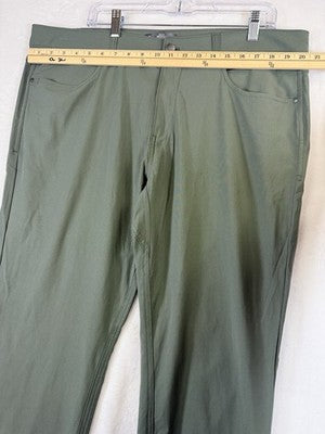Members Mark Benton Slim Fit Performance Pants 40x30 Green Sam’s Club New NWT