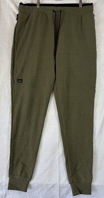 Tackma 2XL Joggers Pants Green Knit Hip Hop Streetwear Sweatpants Mens