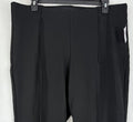 Gap Double Knit Ponte Crop Kick Pants XXL Women Black Pull On New NWT