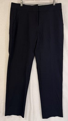 Ann Taylor Loft Marisa Pants 12 Navy Blue Womens
