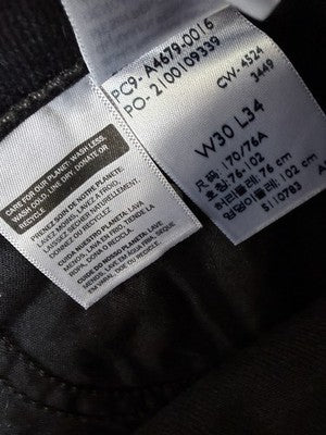 Levis Superlow Bootcut Jeans 30 Womens 30x34 Black Low Rise Boot Cut Levi’s