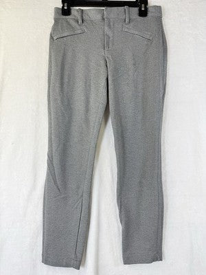 Gap Double Knit Pants 4 Womens Skinny Ankle Gray