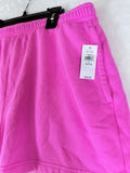 Gap Vintage Soft Sweat Shorts Large Petite Womens Pink Pull On Fleece 3” New NWT