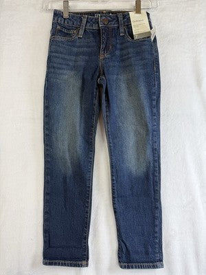 Gap Kids Girlfriend Jeans 7 Girls Dark Wash Blue New NWT