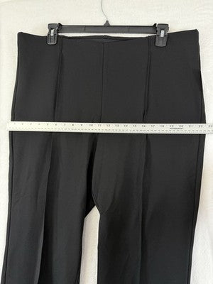Gap Double Knit Ponte Crop Kick Pants XXL Women Black Pull On New NWT