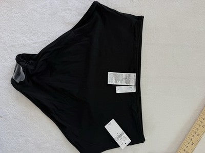 Gap High Rise Bikini Bottom Small Black Women Swimsuit New NWT