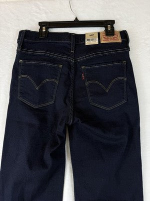 Levis Jeans Women Size 27 314 Shaping Straight Leg 27x30 Dark Blue Levi’s NWT