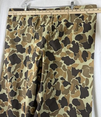 LL Bean XL Duck Hunting Pants Waterproof Camo Mens