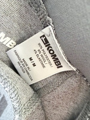 Kombi Base Layer Pants Medium Mens Wool Bottoms Gray