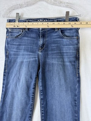 Ariat Jeans Womens 29 Long Flare Perfect Rise Blue Denim 29L