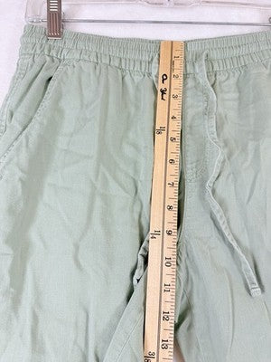 Gap Easy Pants Medium Womens Safe Green Lightweight Cotton Pull On