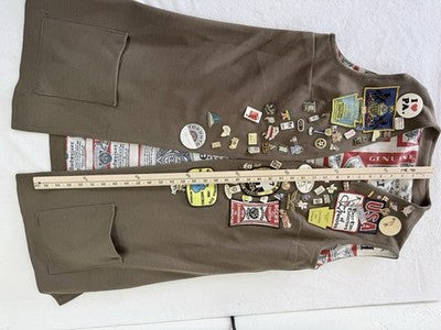 Beer Can Collection Collector Vest Pins Vintage 1980 BCCA