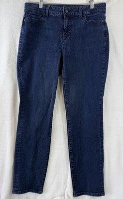 Talbots Jeans 10 Petite Heritage Ankle Blue 10P Womens