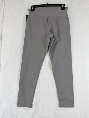 Yummie By Heather Thomson Skimmer Legging Medium Twill Knit Gray Women New *Flaw