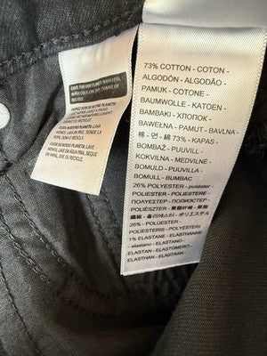 Levis 724 High Rise Slim Straight 29 Womens Black 29x30 Levi’s New NWT