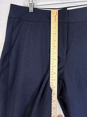 Ann Taylor Loft Marisa Pants 12 Navy Blue Womens