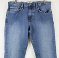 Gap Jeans Men 34x30 Slim Fit Resin Rinse Blue Denim