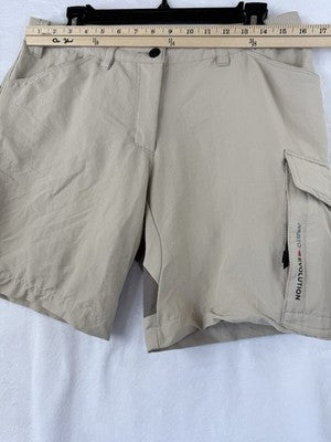 Musto Sailing Shorts US 8 Womens Deck Stretch Beige Tan Fast Dry