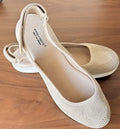 Easy Spirit Gracee Womens 12W 12 Wide Slingback Walking Shoes Beige New