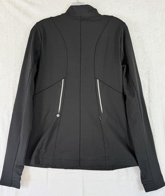 Calia 1/4 Zip Pullover Large Black Cold Weather Dash Womens New NWT