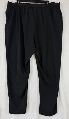 Lane Bryant 18 20 Dress Pants Black Plus Size Women Stretch Zip Pockets