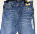 Aeropostale Jeans Women 14 Short Mid Rise Boot Cut Blue New NWT