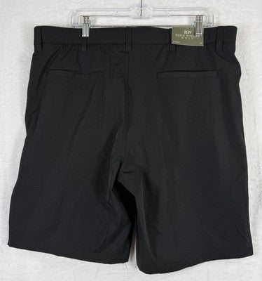 Rorie Whelan Golf Shorts 38 9” Inseam Black New NWT