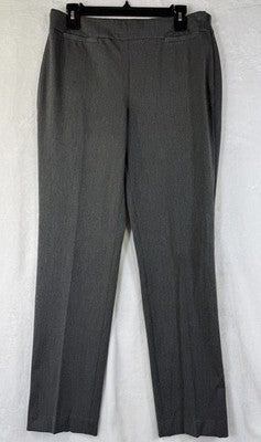 Talbots Refined Bi Stretch Pants 8 Womens Gray