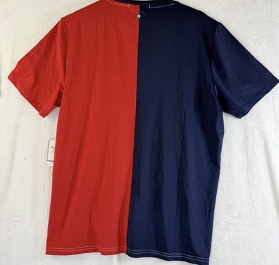 Ben Sherman Pickleball Shirt Medium Mens Red Blue New NWT