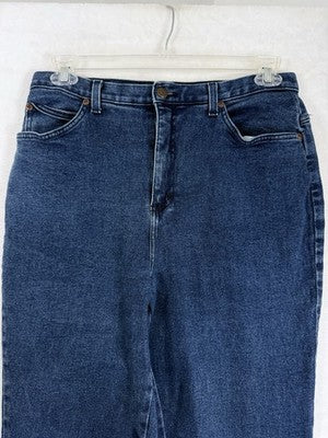 Vintage Forenza Jeans 16 Mom Hipster 80s Made In USA Blue Denim Womens Plus Size