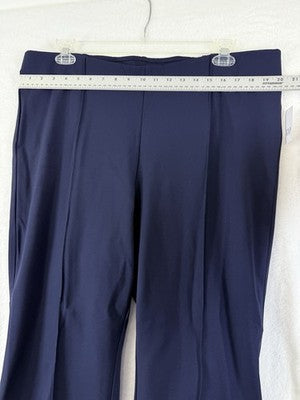 Gap Double Knit Ponte Crop Kick Pants XXL Women Navy Blue Pull On New NWT