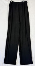 Citiknits Pants Medium Black Pull On Womens Straight Leg