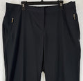 Lane Bryant 18 20 Dress Pants Black Plus Size Women Stretch Zip Pockets