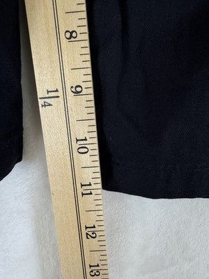 Levis Baggy Dad Cargo Shorts 26 Womens Black Grunge 90s Skater 11”