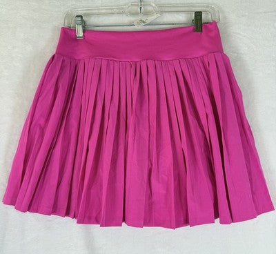 Gap Fit Pleated Exercise Skort Medium Tall Pink Women GapFit Skirt W/ Shorts New