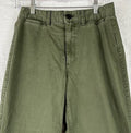Gap High Rise Stride Ankle Pants 6 Petite Womens 6P Green