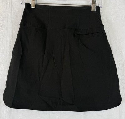 Lady Hagen Golf Skort XS Womens Black Pull On Skirt W/ Shorts New NWT